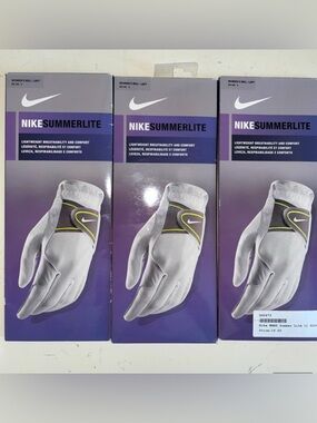 3 Nike Women's Summerlite Left Size Large 22 cm. Golf Gloves New In Box